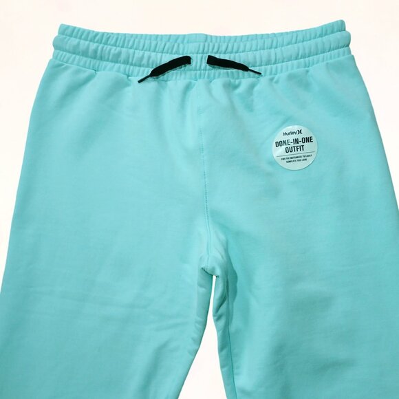 NWT Hurley Beach Girls Soft Knit Active Jogger Pants Sweatpants Mint Candy Sz XL - Picture 5 of 15